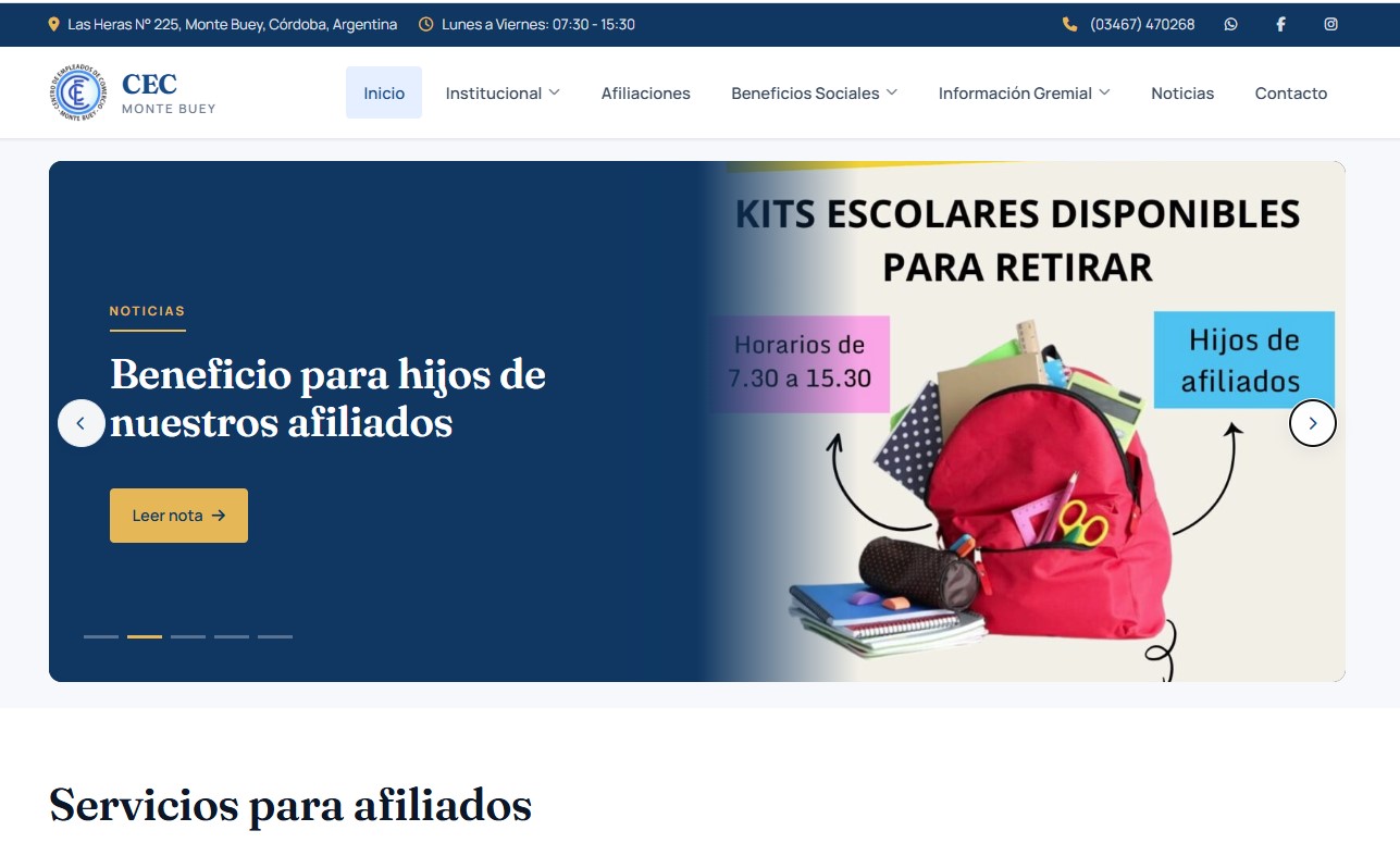 Renovamos nuestro sitio web